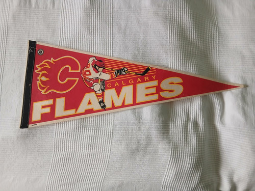 Nhl wimpel calgary flames - nhl,