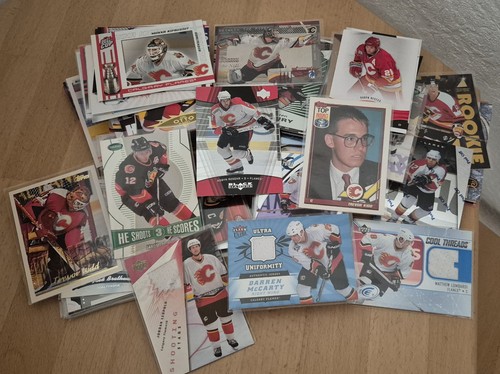 Nhl lot 180 cards der - nhl, calgary