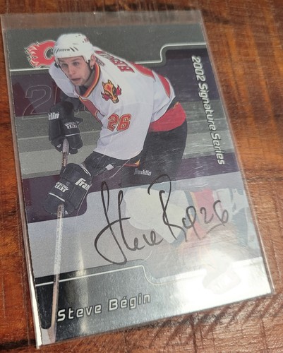 Nhl trading cards signiert - nhl,