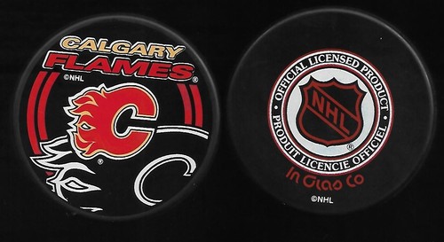 Eishockey puck calgary - , flames
